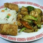 Best Shrimp with Zucchini, Mushrooms & Broccoli Lunch in Lufkin, TX